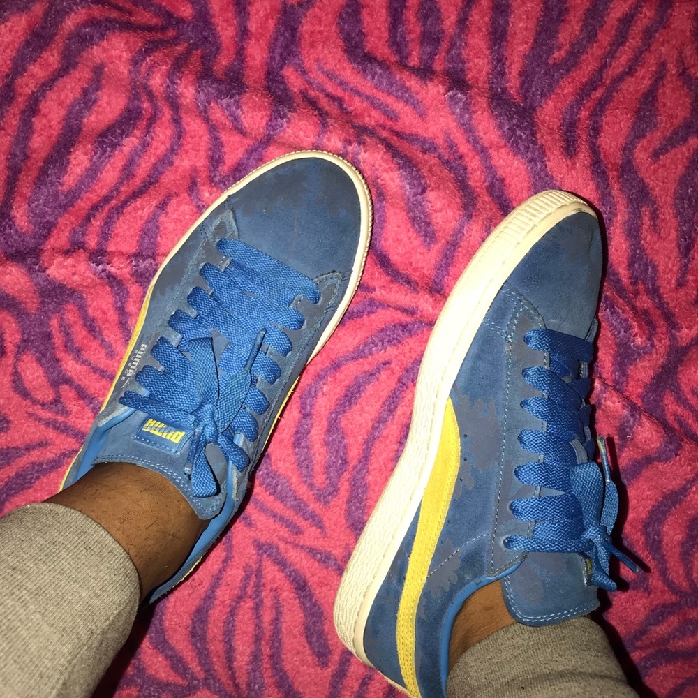 Suede Tropical pumas